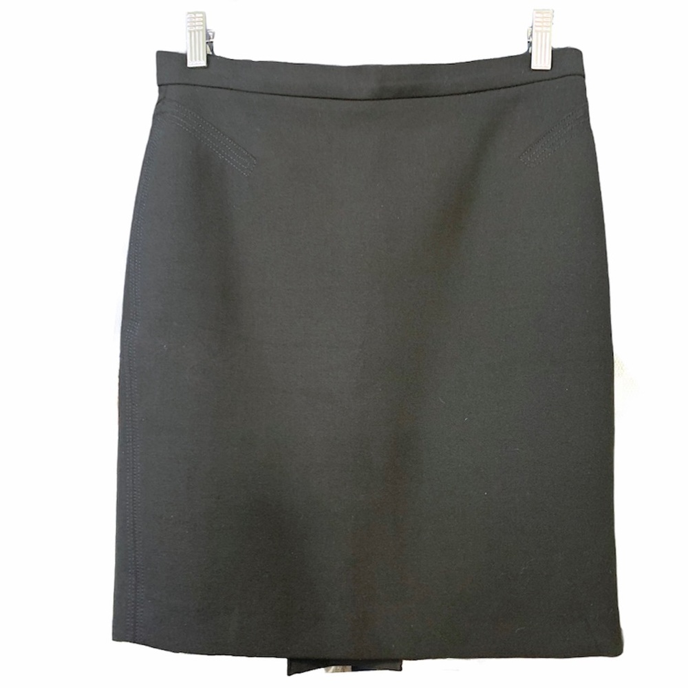 Ann Taylor Loft Black Pencil Skirt
